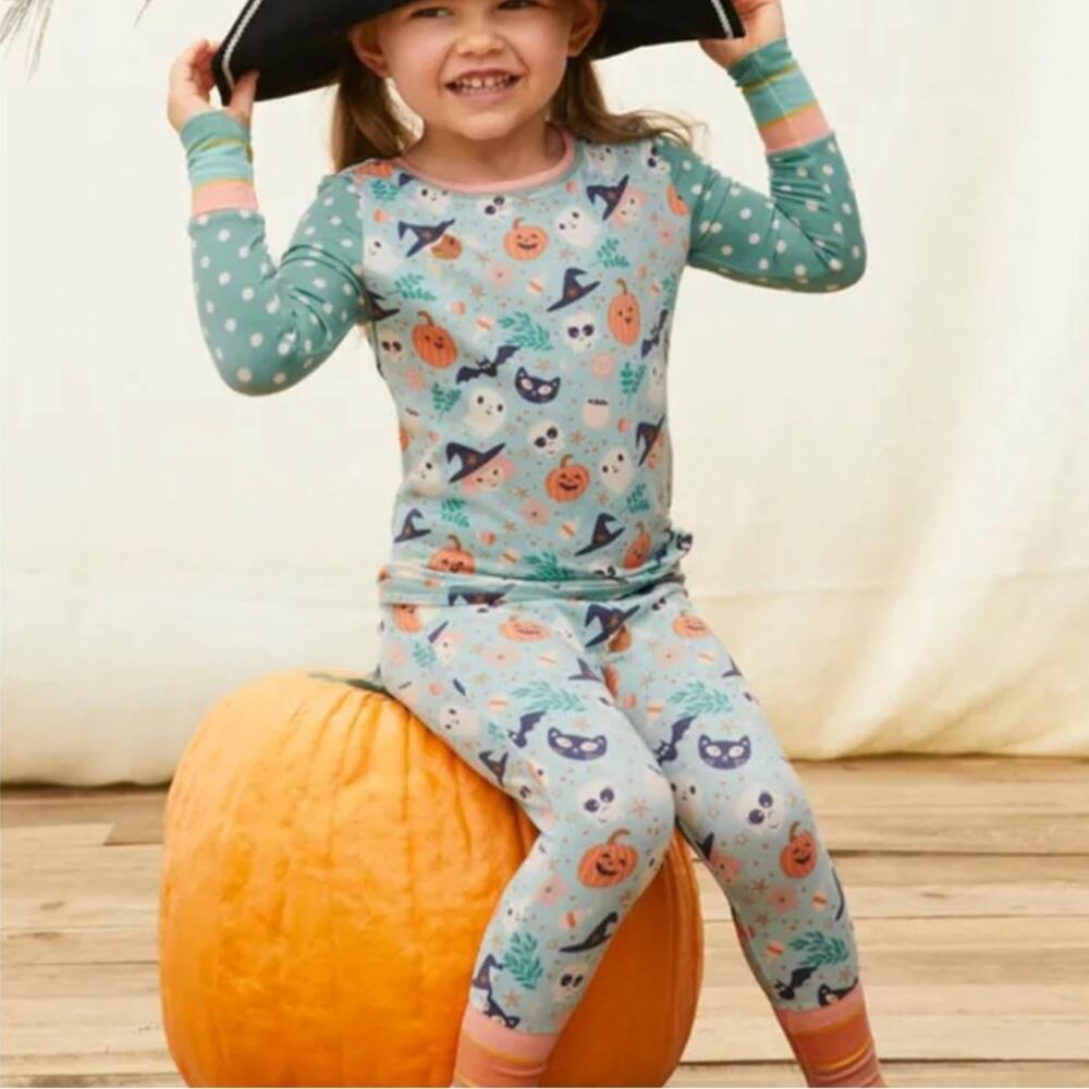 Matilda Jane size 4 Just Imagine Candie Cohorn Halloween Two-Piece Pajama Set‎